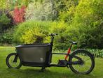 Carqon Cargoline bakfiets met huif km stand 2102bouwjaar2024, Fietsen en Brommers, Fietsen | Bakfietsen, 4 kinderen of meer, Huif