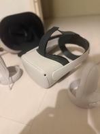 oculus quest 2+ elite strap + travel case, Ophalen of Verzenden, Gebruikt, VR-bril, Overige platformen