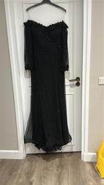 Avondjurk maat 46 €45, Galajurk, Zwart, Maat 46/48 (XL) of groter, Ophalen of Verzenden