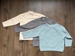 3x jongens trui - maat 104 - off white, grijs, grijsblauw, Truitje of Vestje, Ophalen of Verzenden, Zo goed als nieuw, Zara