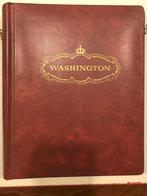 sigarenbandjes Washington; boek "de Geschiedenis van Amerika, Verzamelen, Sigarenbandjes, Ophalen