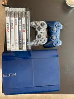 PS3 met 2 Controllers & 6 Games, Spelcomputers en Games, Spelcomputers | Sony PlayStation 3, Ophalen, Met 2 controllers, 250 GB