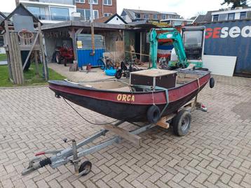 Stalen bootje met originele petter diesel  beschikbaar voor biedingen