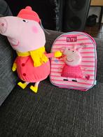 Peppa big grote knuffel en rugzak, Kinderen en Baby's, Speelgoed | Knuffels en Pluche, Nieuw, Ophalen