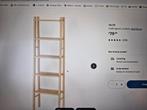 Ikea Vilto stellingkast berken 150 hoog, Ophalen, Zo goed als nieuw