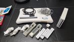 zeer uitgebreide Wii set + 3x controllers + balance board, Ophalen, Gebruikt, Met 3 controllers of meer, Met games