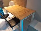 Eettafel gratis ophalen, Huis en Inrichting, Ophalen, Gebruikt, 50 tot 100 cm, Metaal