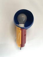 stekkerlamp Memphis stijl jaren ’80 vintage, Huis en Inrichting, Ophalen of Verzenden, Gebruikt, Metaal