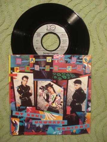 Savage Progress 7" Vinyl Single: My soul will unwrap tonight beschikbaar voor biedingen