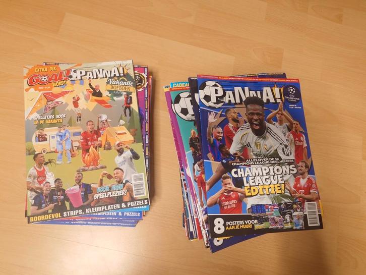 PANNA (Goal) Tijdschriften Collectie 52 stuks, Boeken, Tijdschriften en Kranten, Gelezen, Sport en Vrije tijd, Ophalen