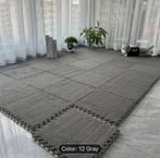 12x Grijze Tapijt Tegels, Verzenden, Vierkant, Nieuw, 50 tot 100 cm