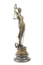 Bronzen justutia, Antiek en Kunst, Ophalen