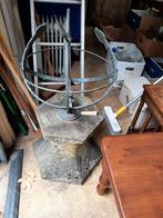 Vintage Zonnewijzer op Sokkel - 90cm Hoog, Ophalen, Gebruikt, Beton, Overige typen