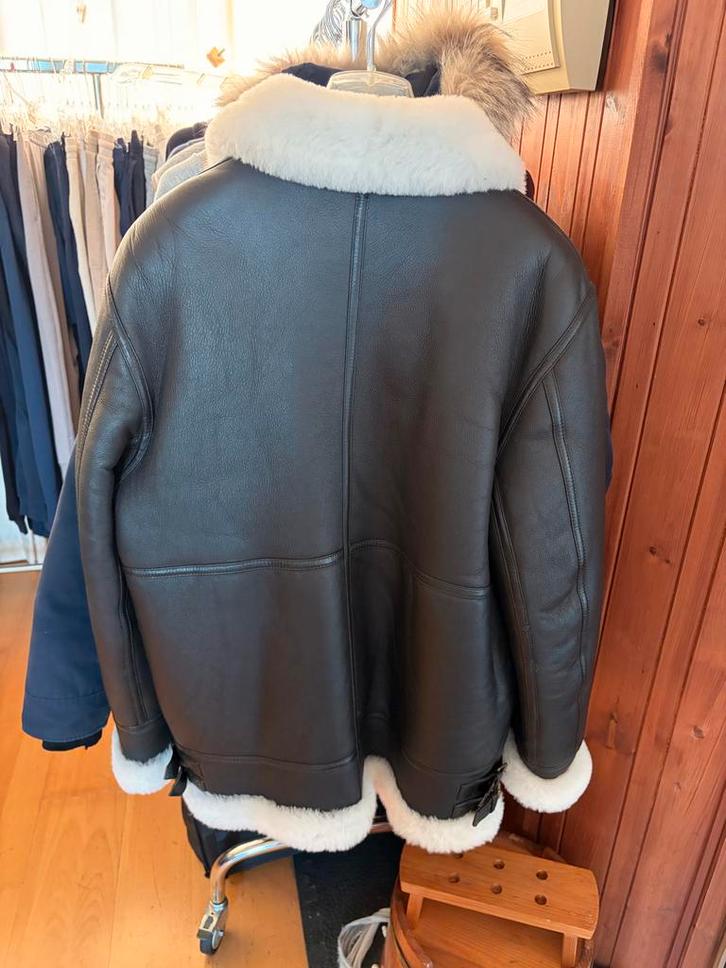 Lammy zeer exclusief- Warme Winterjas, Kleding | Heren, Jassen | Winter, Nieuw, Maat 52/54 (L), Zwart, Ophalen of Verzenden