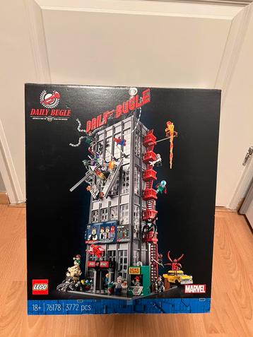 Lego Marvel 76178 Daily Bugle, geen minifiguren beschikbaar voor biedingen