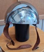Ridderhelm met leren inzet, zware kwaliteit, Ophalen of Verzenden, Zo goed als nieuw, Handschoenen, Hoed of Pet