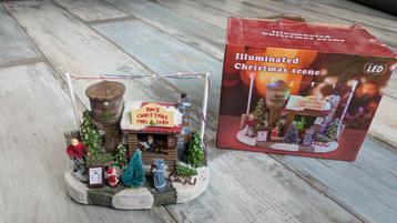 Kerstdorp Tim's Christmas Tree Farm - LED beschikbaar voor biedingen