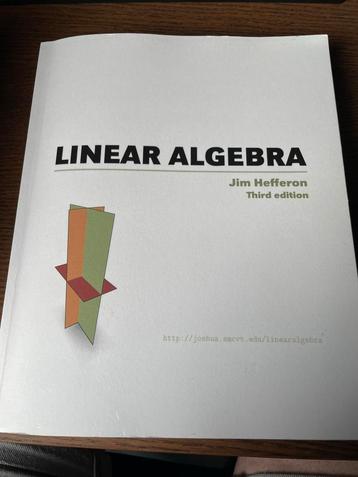 Linear algebra beschikbaar voor biedingen