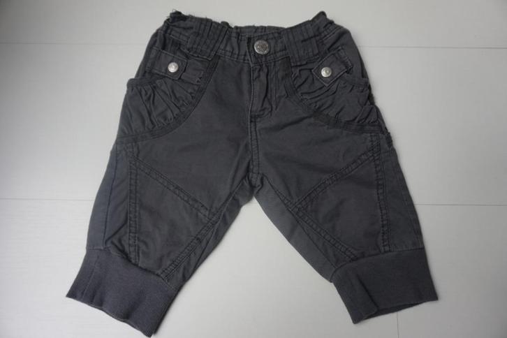Girls jeans meisjesbroek grijs katoen maat 92 lange broek, Kinderen en Baby's, Kinderkleding | Maat 92, Zo goed als nieuw, Meisje