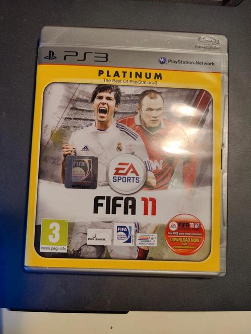 FIFA 11 PS3 CIB met originele bon, Spelcomputers en Games, Games | Sony PlayStation 3, Zo goed als nieuw, Sport, 1 speler, Vanaf 3 jaar