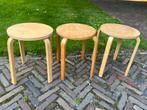 3 ikea Frosta krukken, Huis en Inrichting, Krukjes, Ophalen of Verzenden, Gebruikt, Hout