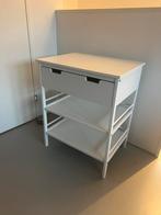 Commode wit, Huis en Inrichting, Kasten | Ladekasten, Ophalen, 50 tot 100 cm, Zo goed als nieuw, Minder dan 100 cm