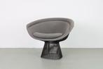 Knoll Studio Platner fauteuil, lichtgrijs, Ophalen, Gebruikt, 75 tot 100 cm, Stof