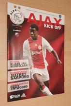 Programma boekje Ajax FC Utrecht beker 2008-2009, Verzamelen, Sportartikelen en Voetbal, Ophalen of Verzenden, Zo goed als nieuw