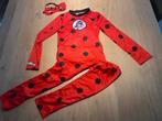 Miraculous Verkleedpak mt 128 + Masker, Kinderen en Baby's, Kinderkleding | Maat 128, Ophalen of Verzenden, Zo goed als nieuw