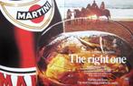 13 vintage advertenties reclames Martini Rossi drank 1967-81, Verzenden, Gebruikt, Gebruiksvoorwerp