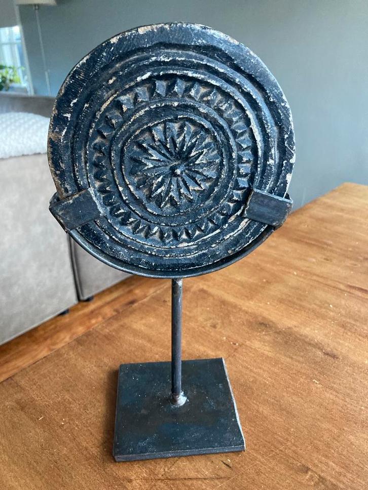 Decoratieve stenen  Schijf op Standaard, Huis en Inrichting, Woonaccessoires | Wanddecoraties, Gebruikt, Ophalen of Verzenden