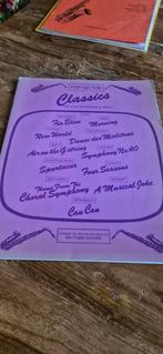 Pop go the Classics voor Alt saxofoon en piano, Muziek en Instrumenten, Bladmuziek, Gebruikt, Saxofoon, Overige genres, Ophalen of Verzenden