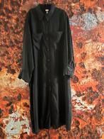 Donkergrijze linnen jurk H&M - Zo goed als nieuw!, Verzenden, Zo goed als nieuw, Maat 42/44 (L), Grijs