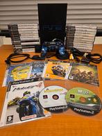 PlayStation 2 met 32 games en controller, Ophalen of Verzenden, Gebruikt