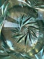 Glazen geslepen asbak uit 1944  Pieterman N.V., Ophalen of Verzenden