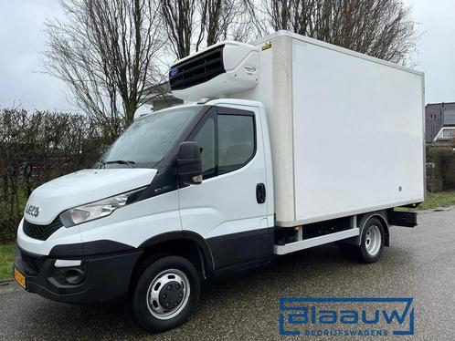 Iveco Daily 50C17 Bakwagen Koeling / Vries Carrier 600 MT, Auto's, Bestelauto's, Bedrijf, Te koop, Apple Carplay, Elektrische buitenspiegels