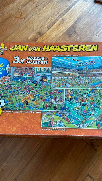 Van Haasteren, voetbal 3x beschikbaar voor biedingen