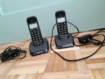 MOTOROLA S1202 Duo Zwart/Zwart Huistelefoon

 beschikbaar voor biedingen