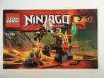 Lego Ninjago 70753 lavastroom - lava falls (6-14 jaar), Complete set, Ophalen of Verzenden, Lego, Zo goed als nieuw