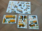 Bouwplaats stickers voor stoere jongens - glow in de dark, Ophalen of Verzenden