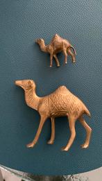 Messing kamelen (voor kerststal?), Ophalen of Verzenden, Zo goed als nieuw, Dier