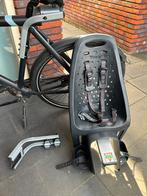Yepp Maxi fietsstoeltje met 2 adapters zadelbuis achterzitje, Fietsen en Brommers, Fietsaccessoires | Fietsstoeltjes, Zo goed als nieuw