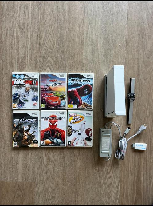 Nintendo Wii - 6 games - ( check description ), Spelcomputers en Games, Spelcomputers | Nintendo Wii, Zo goed als nieuw, Met games