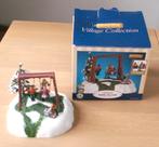 Lemax swingtime 2 kinderen op schommelstoel kerstsdorp, Ophalen of Verzenden, Zo goed als nieuw