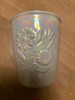 Vintage Parelmoer porceleinen bekertjes, Huis en Inrichting, Keuken | Servies, Verzenden, Nieuw, Overige stijlen, Kop(pen) en/of Schotel(s)