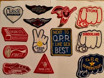 Sunderland Stoke City Liverpool vintage voetbal patch  beschikbaar voor biedingen