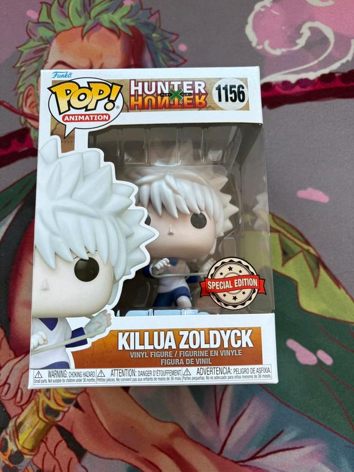 Killua Zoldyck #1156 Special Funko Pop Hunter x hunter, Verzamelen, Poppetjes en Figuurtjes, Zo goed als nieuw, Ophalen of Verzenden
