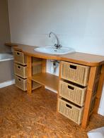 Leuk badmeubel, is gedemonteerd, Huis en Inrichting, Badkamer | Badkamermeubels, Ophalen, 50 tot 100 cm, Zo goed als nieuw, Minder dan 100 cm