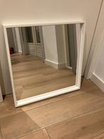 Witte vierkante Ikea spiegel, Huis en Inrichting, Woonaccessoires | Spiegels, Ophalen, Gebruikt, Vierkant, Minder dan 100 cm
