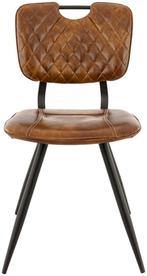 Vintage stoel model Soho kleur cognac, Info@edvonline.nl, Twee, Bruin, Nieuw